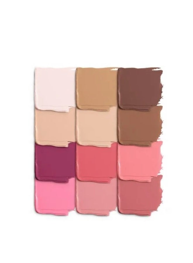 MAKE UP FOR EVER HD Skin Face Essentials Palette Foundation and Blush Cream Palette - Image 2
